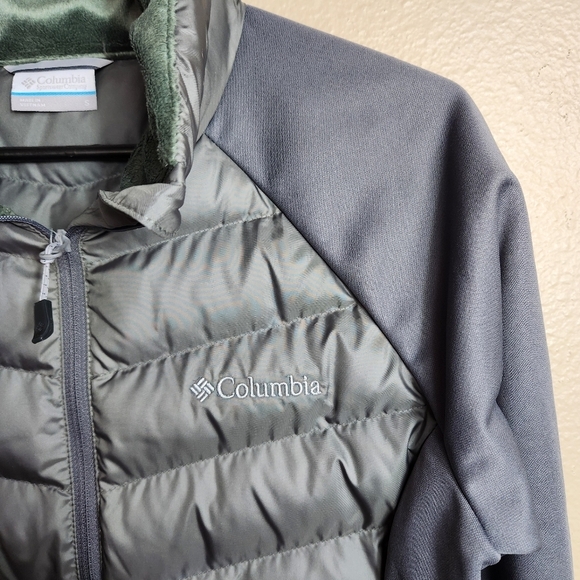 Columbia Womens Gray Crestwood Village Hybrid Insulated Jacket-Size S (NWT) - Picture 6 of 12
